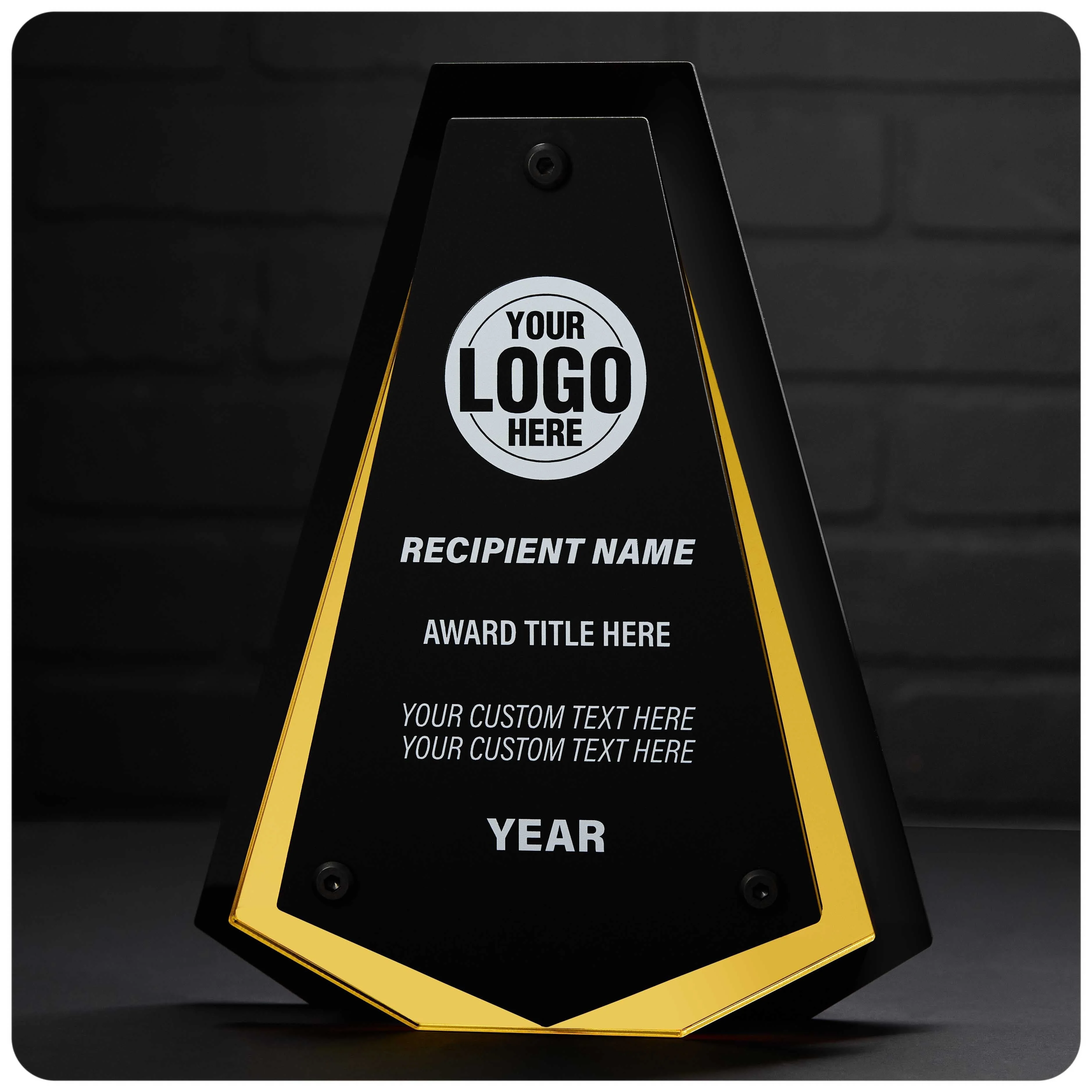 10" Pinnacle Custom Acrylic Award
