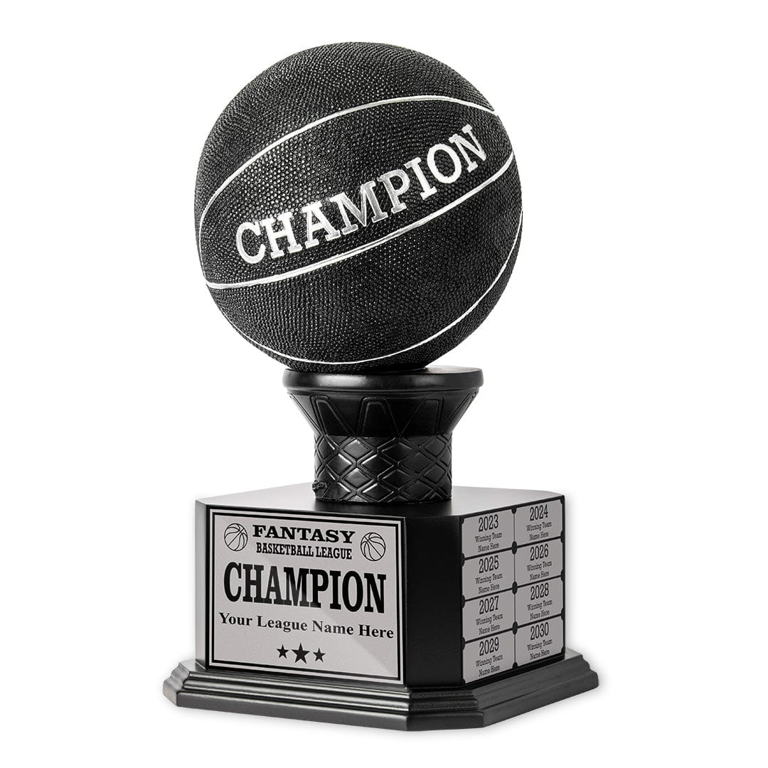 15" Perpetual Basketball Trophy – Black Basketball - Image 3