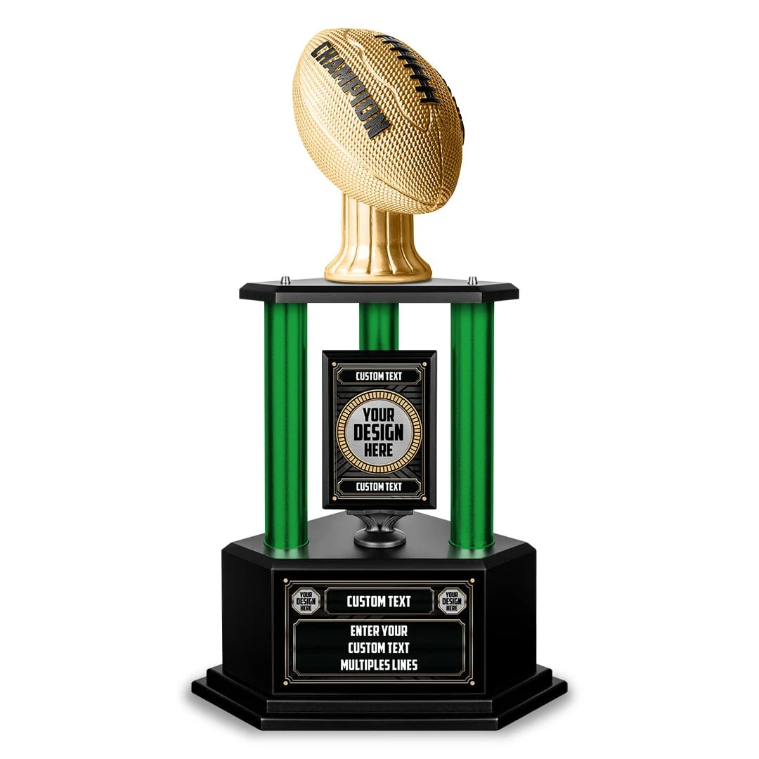 26"-36" Custom Football Trophy - Image 18