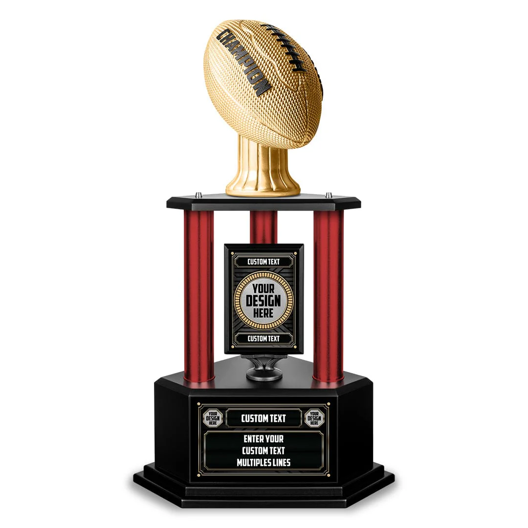 26"-36" Custom Football Trophy - Image 19