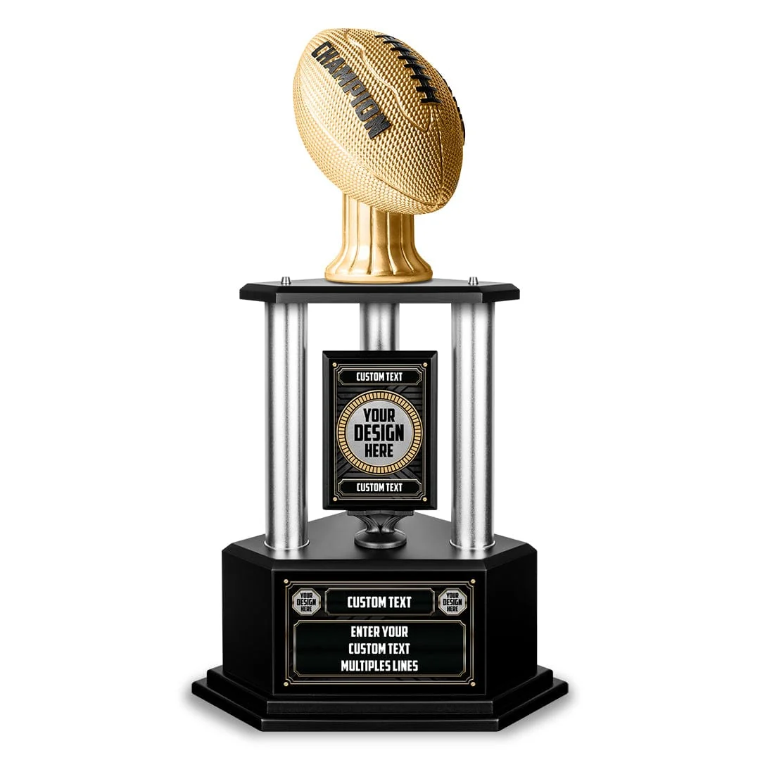 26"-36" Custom Football Trophy - Image 20