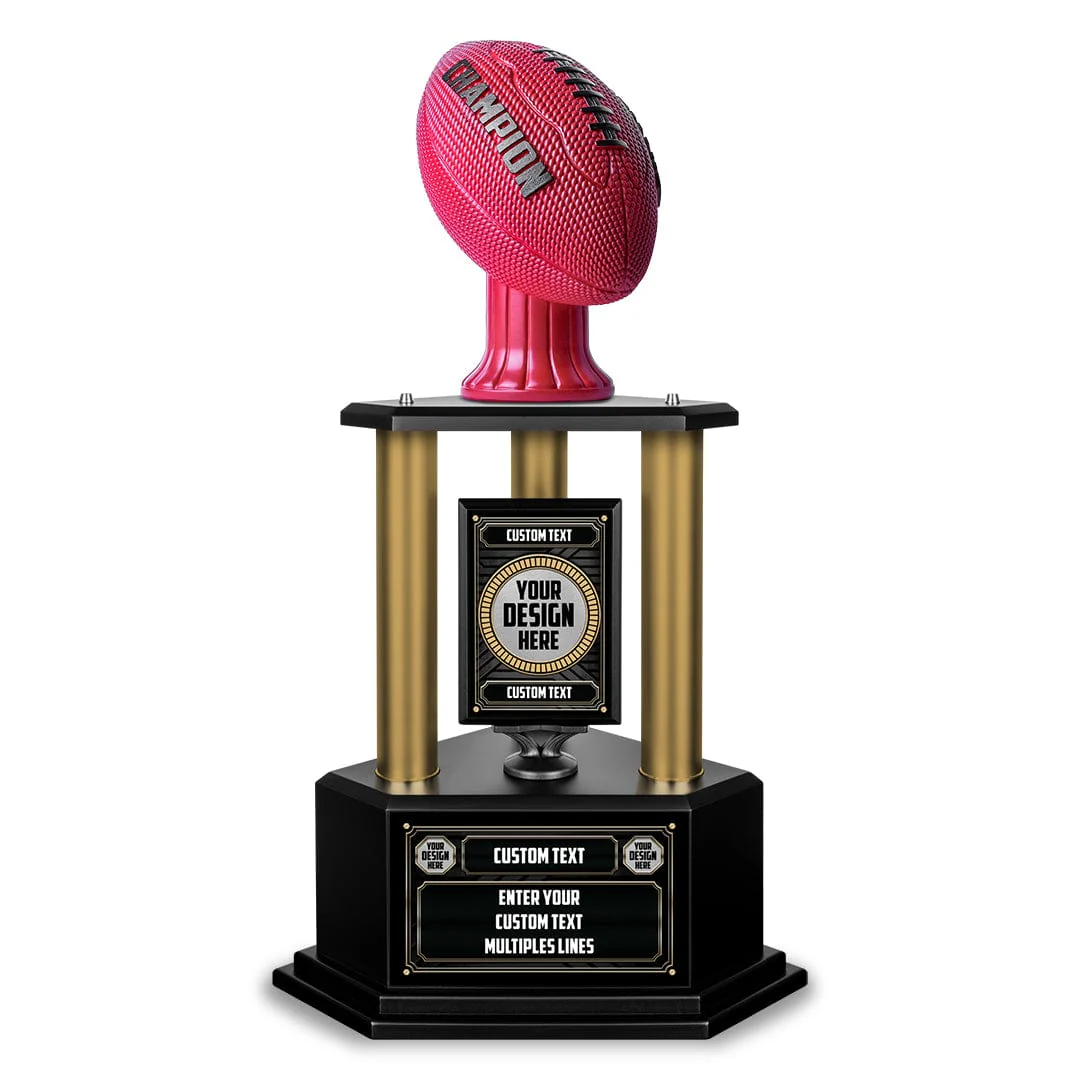 26"-36" Custom Football Trophy - Image 23