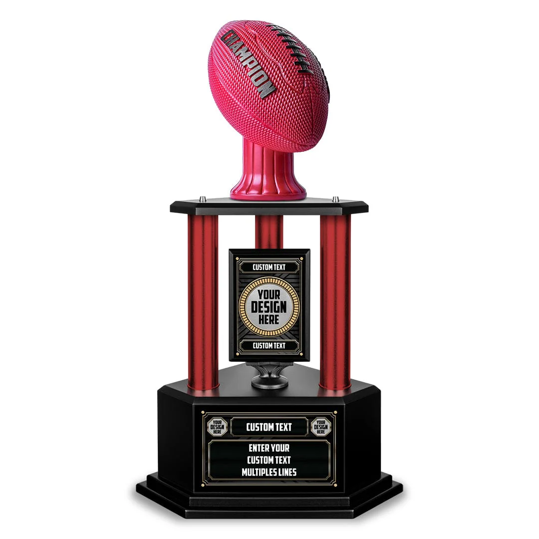 26"-36" Custom Football Trophy - Image 25