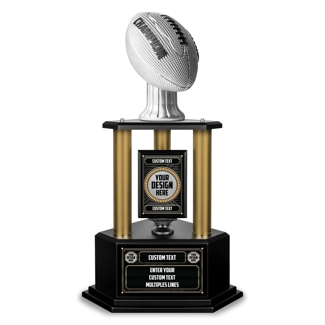 26"-36" Custom Football Trophy - Image 29