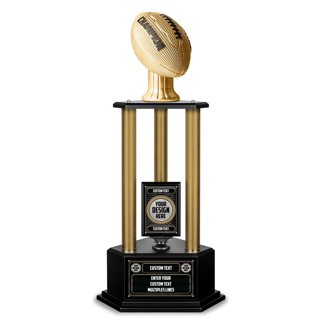 26"-36" Custom Football Trophy - Image 46
