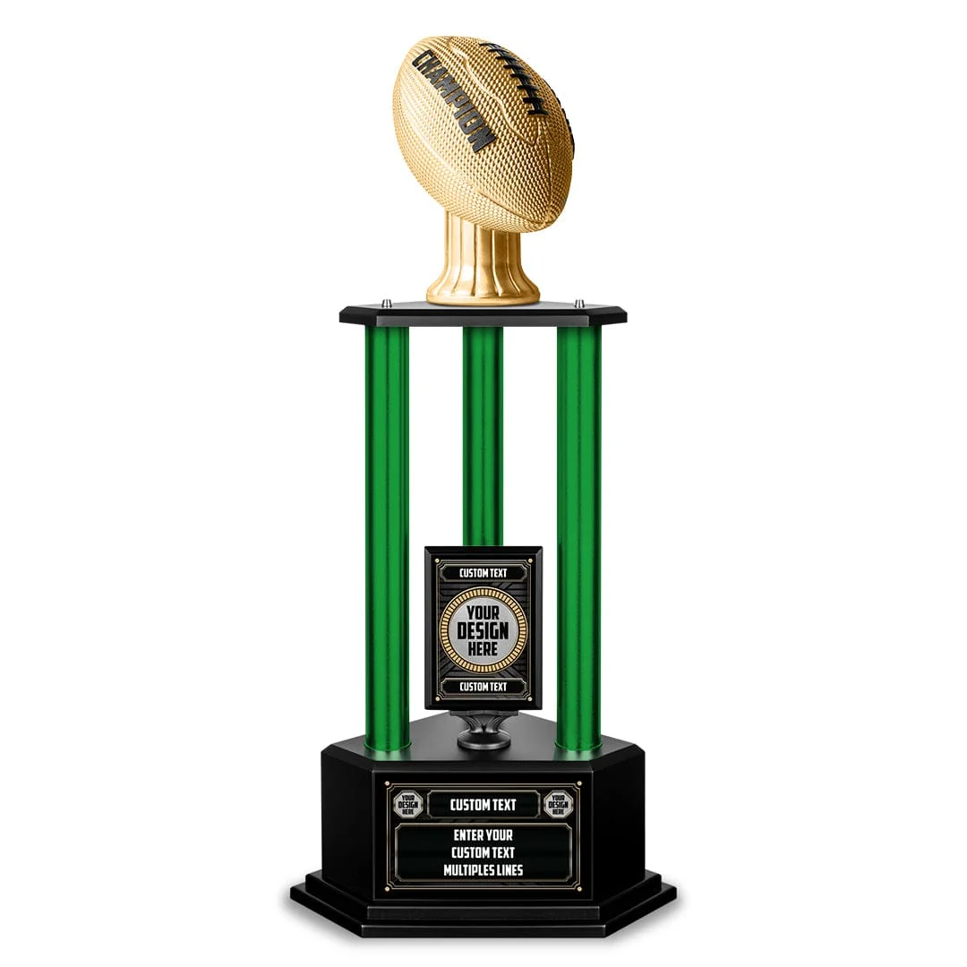 26"-36" Custom Football Trophy - Image 47