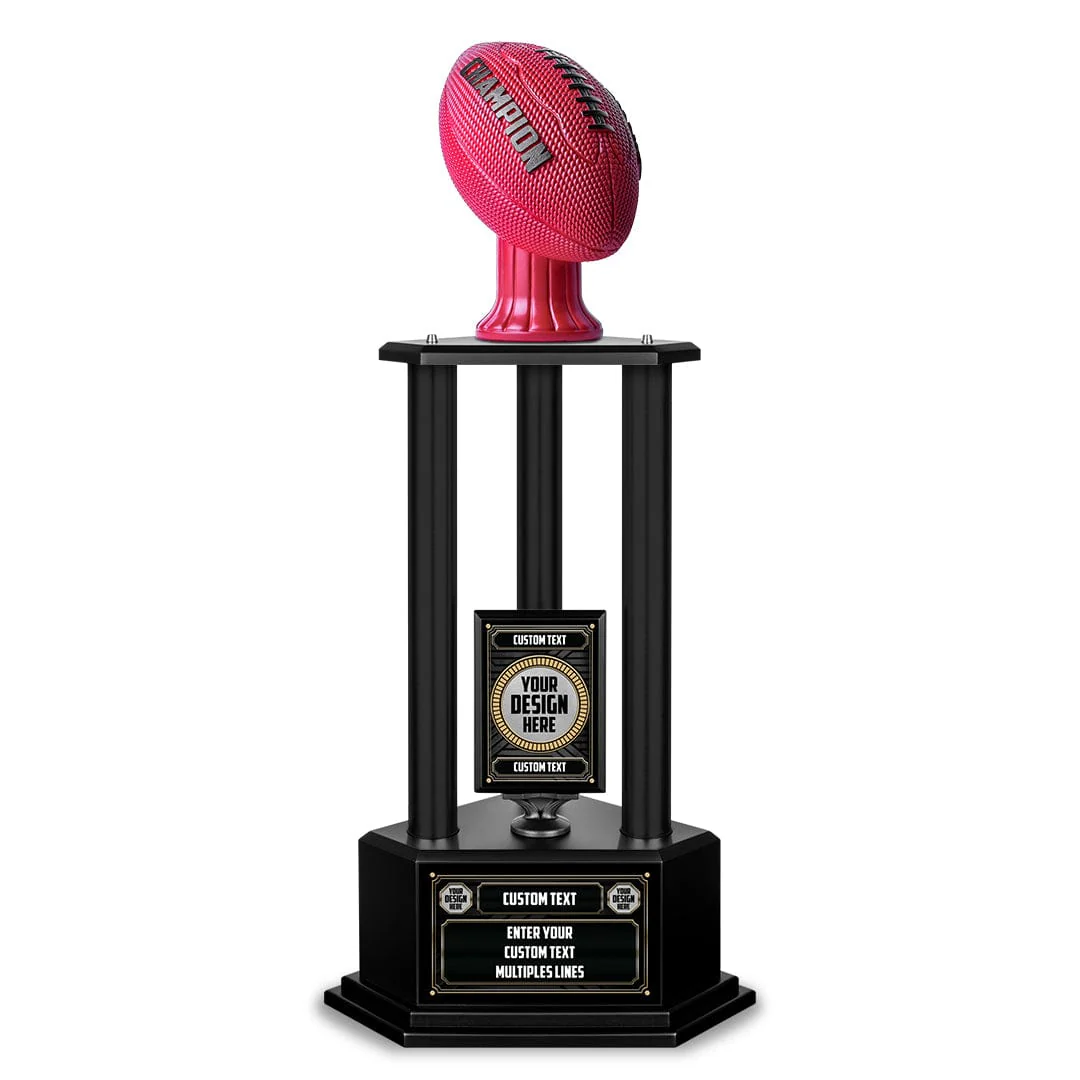 26"-36" Custom Football Trophy - Image 50