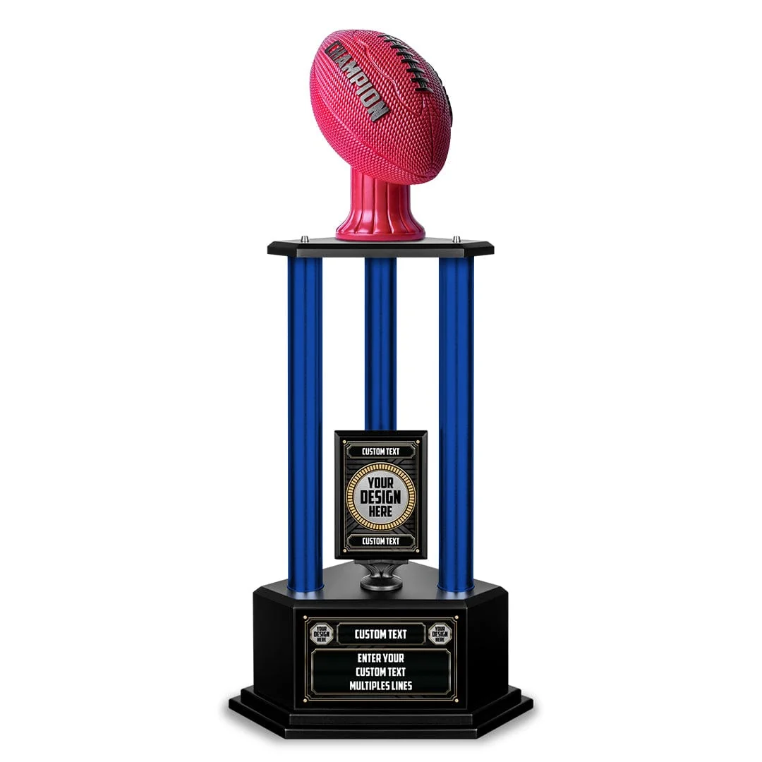 26"-36" Custom Football Trophy - Image 51