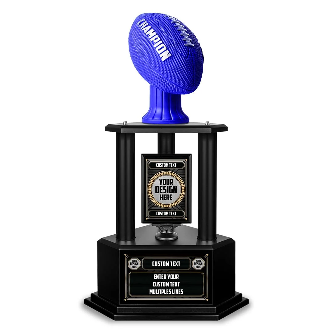 26"-36" Custom Football Trophy - Image 9