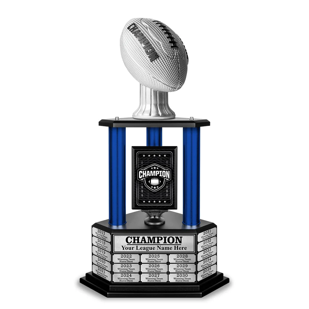 26"-36" Perpetual Custom Football Trophy - Image 25