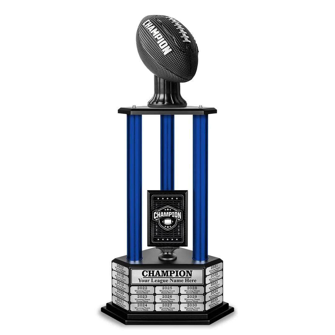 26"-36" Perpetual Custom Football Trophy - Image 29