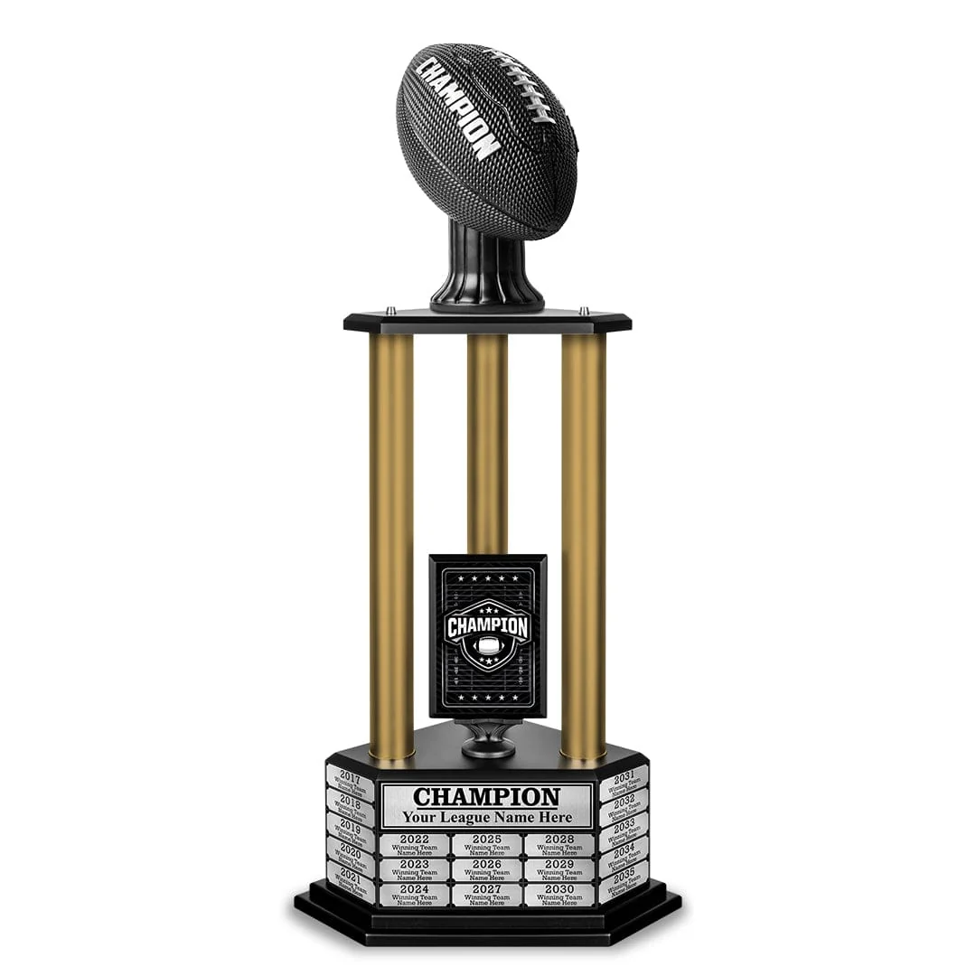 26"-36" Perpetual Custom Football Trophy - Image 30