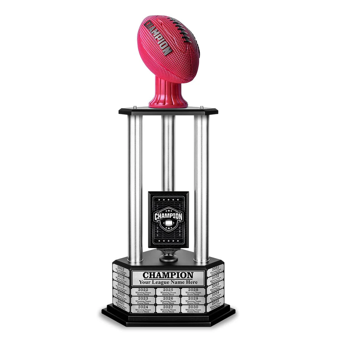 26"-36" Perpetual Custom Football Trophy - Image 47