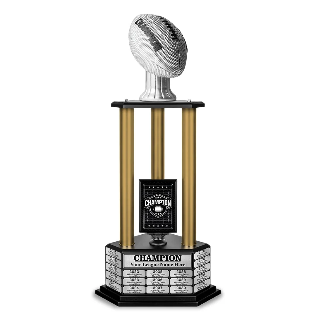 26"-36" Perpetual Custom Football Trophy - Image 51