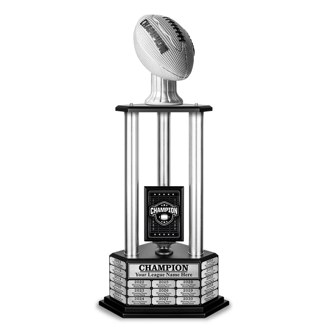 26"-36" Perpetual Custom Football Trophy - Image 52