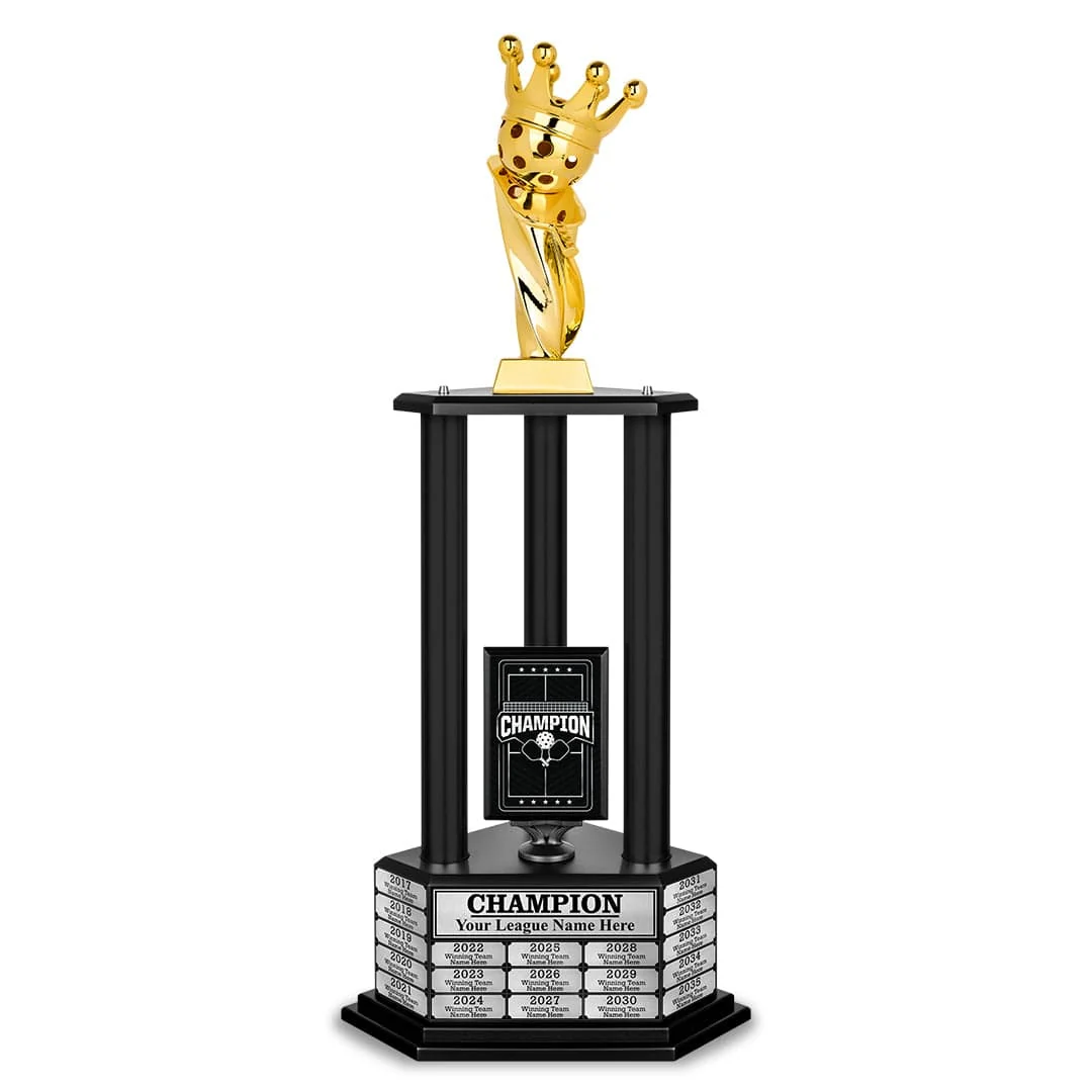 26"-36" Perpetual Pickleball Trophy - Image 11