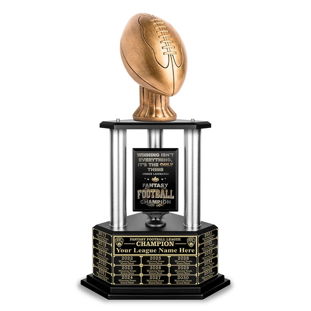 26-56” Antique Gold Football Championship Trophy