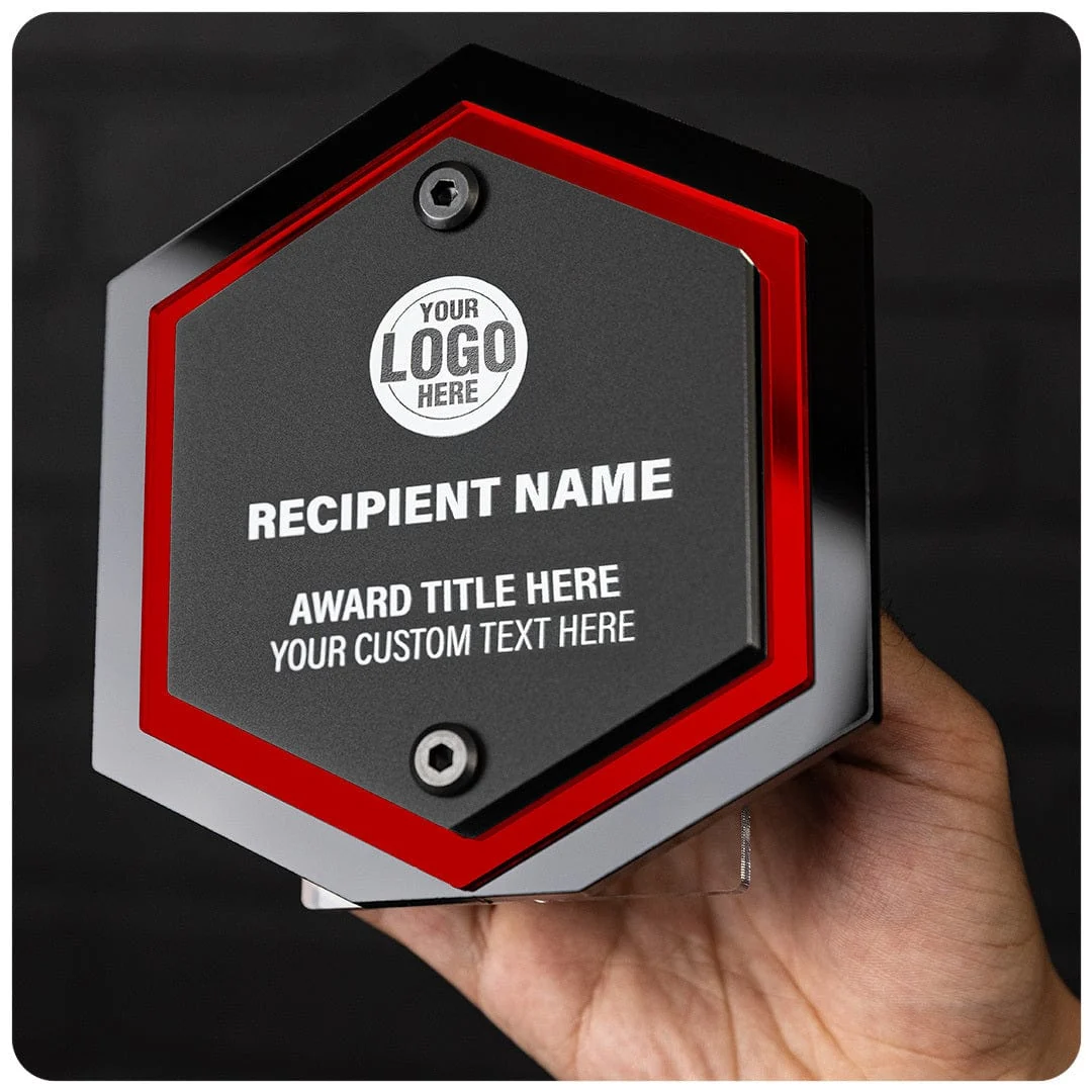 6" Echo Custom Acrylic Award