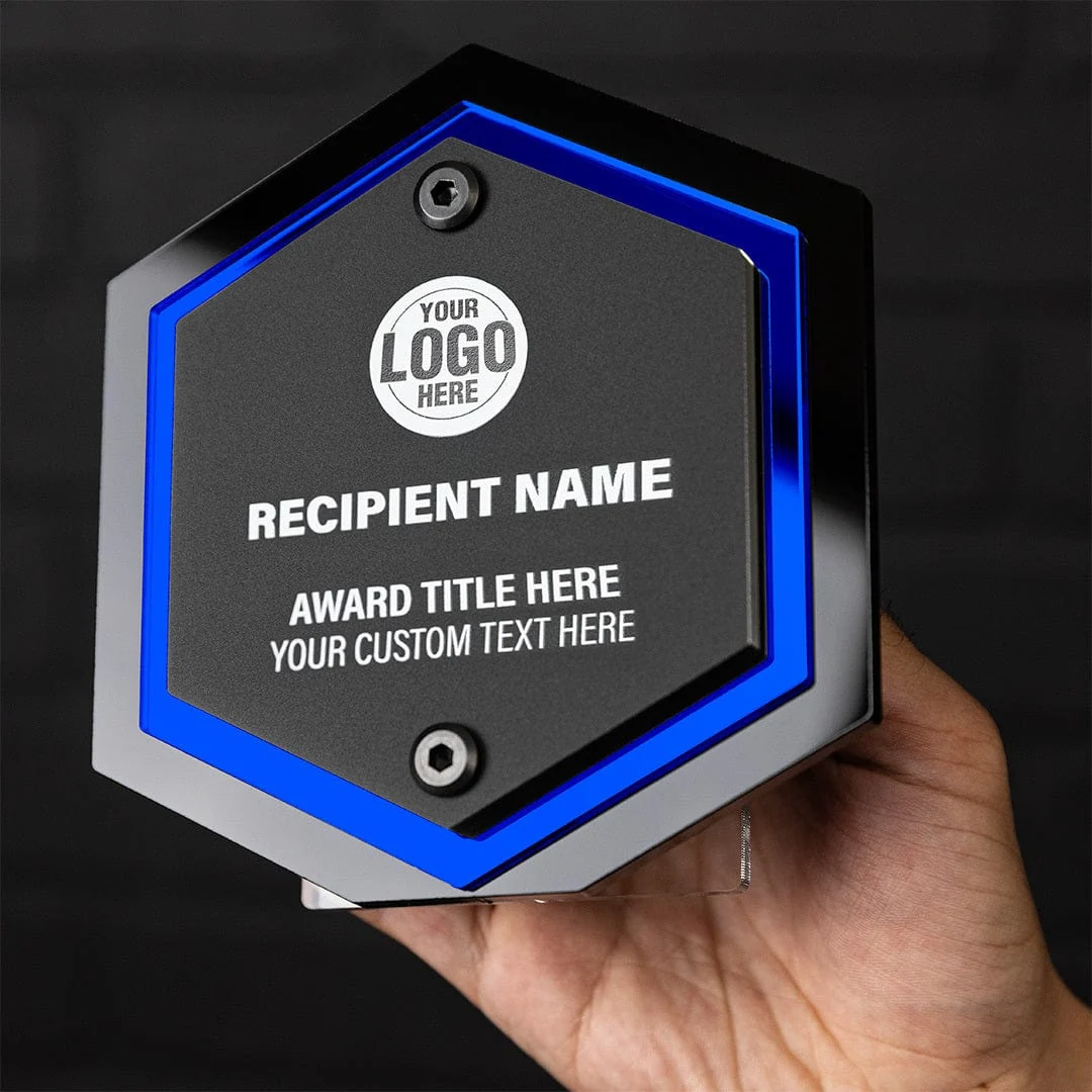 6" Echo Custom Acrylic Award - Image 9