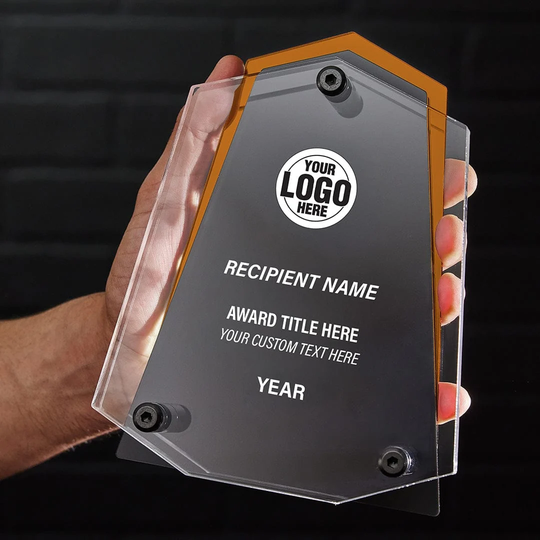7.5" Crest Custom Acrylic Award - Image 10
