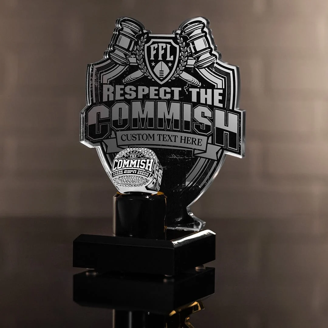 7" Commish Championship Ring Display Bundle - Image 3