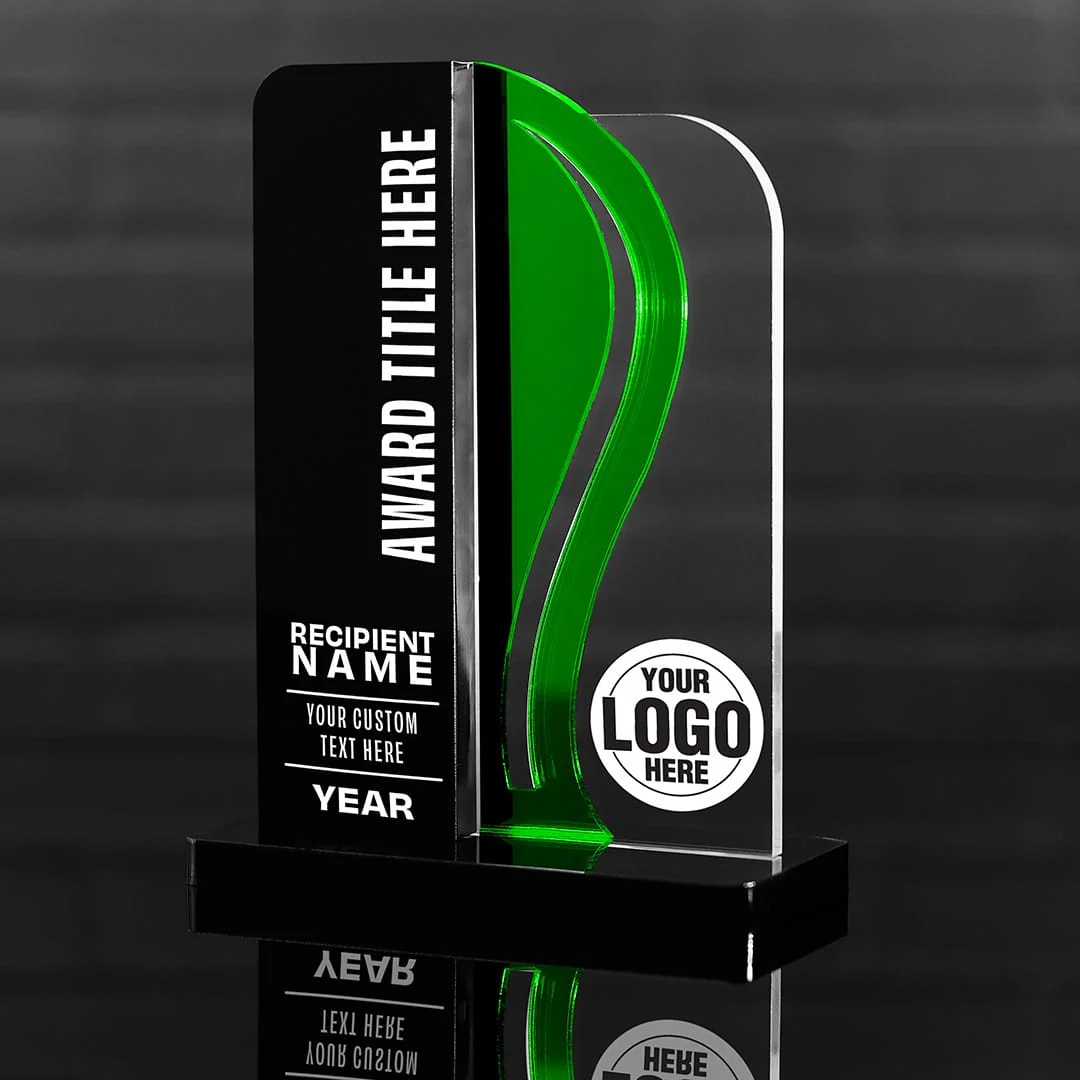 8.5" Surge Custom Acrylic Award - Image 11
