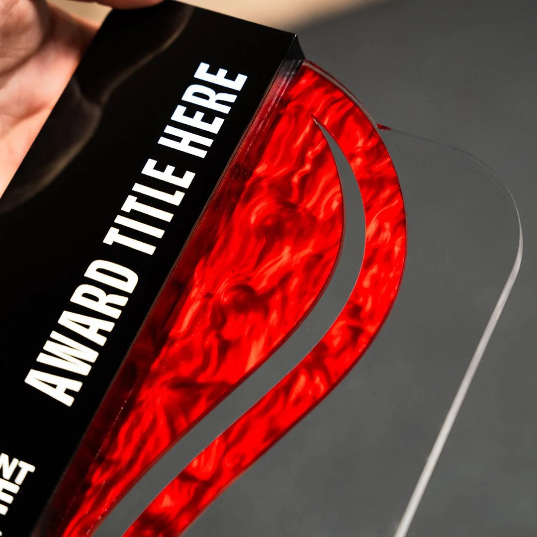 8.5" Surge Custom Acrylic Award - Image 6