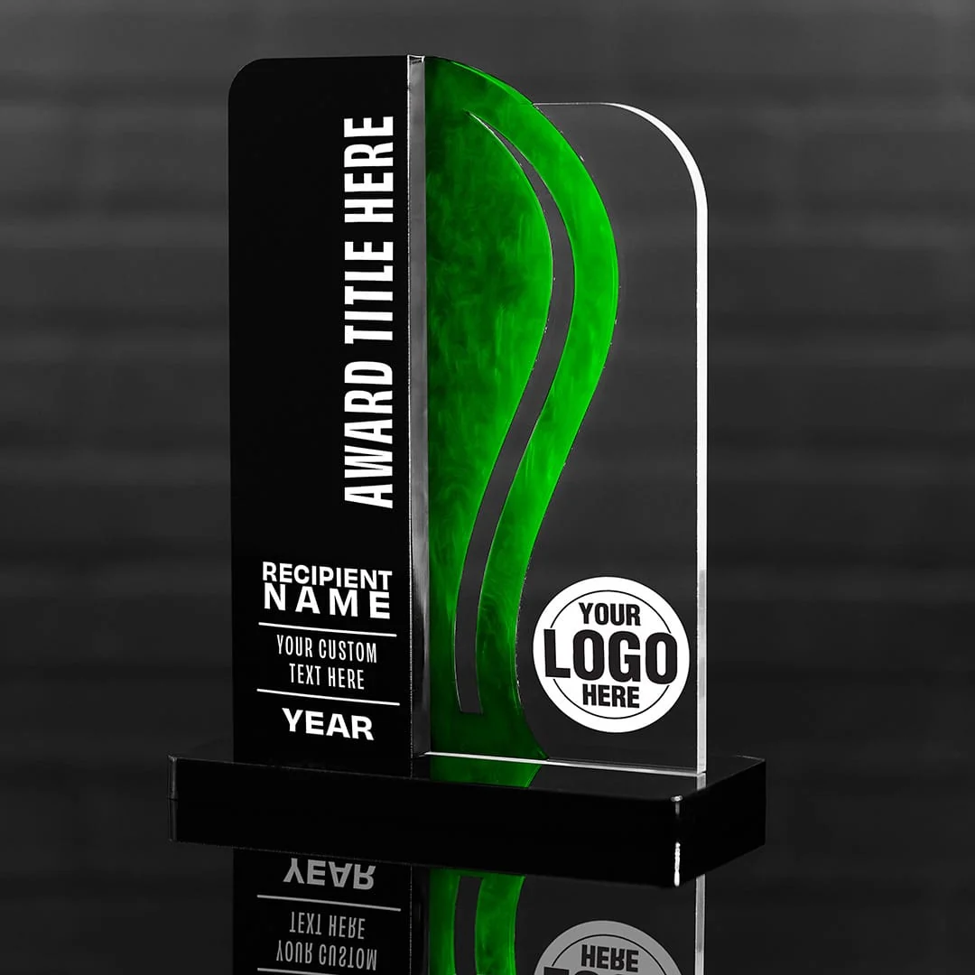 8.5" Surge Custom Acrylic Award - Image 9