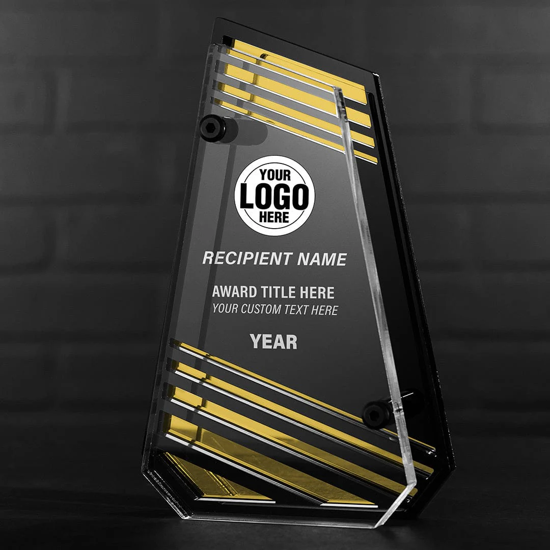9" Zenith Custom Acrylic Award - Image 6