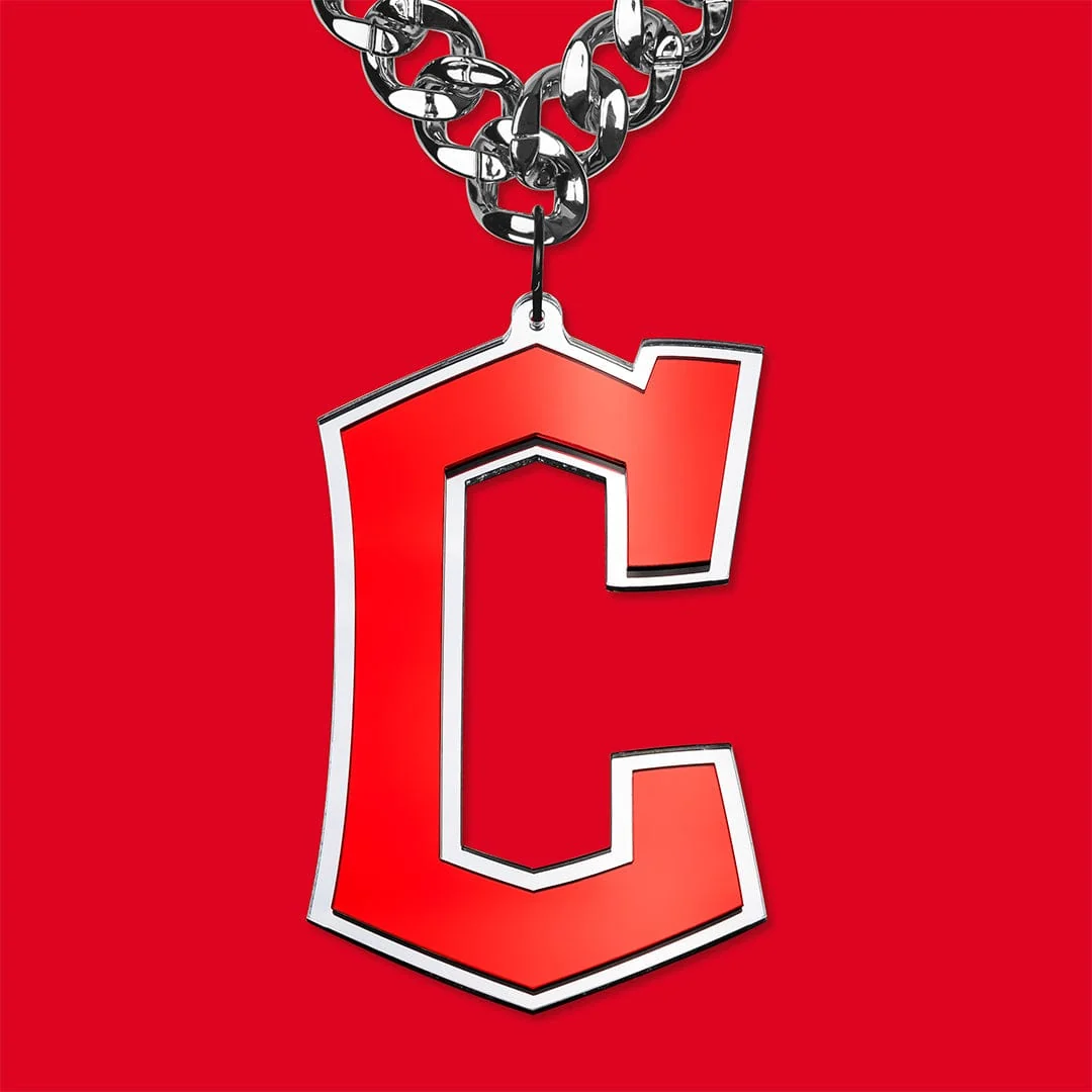 Cleveland Guardians MLB Chromatic Turnover Chain - Image 4
