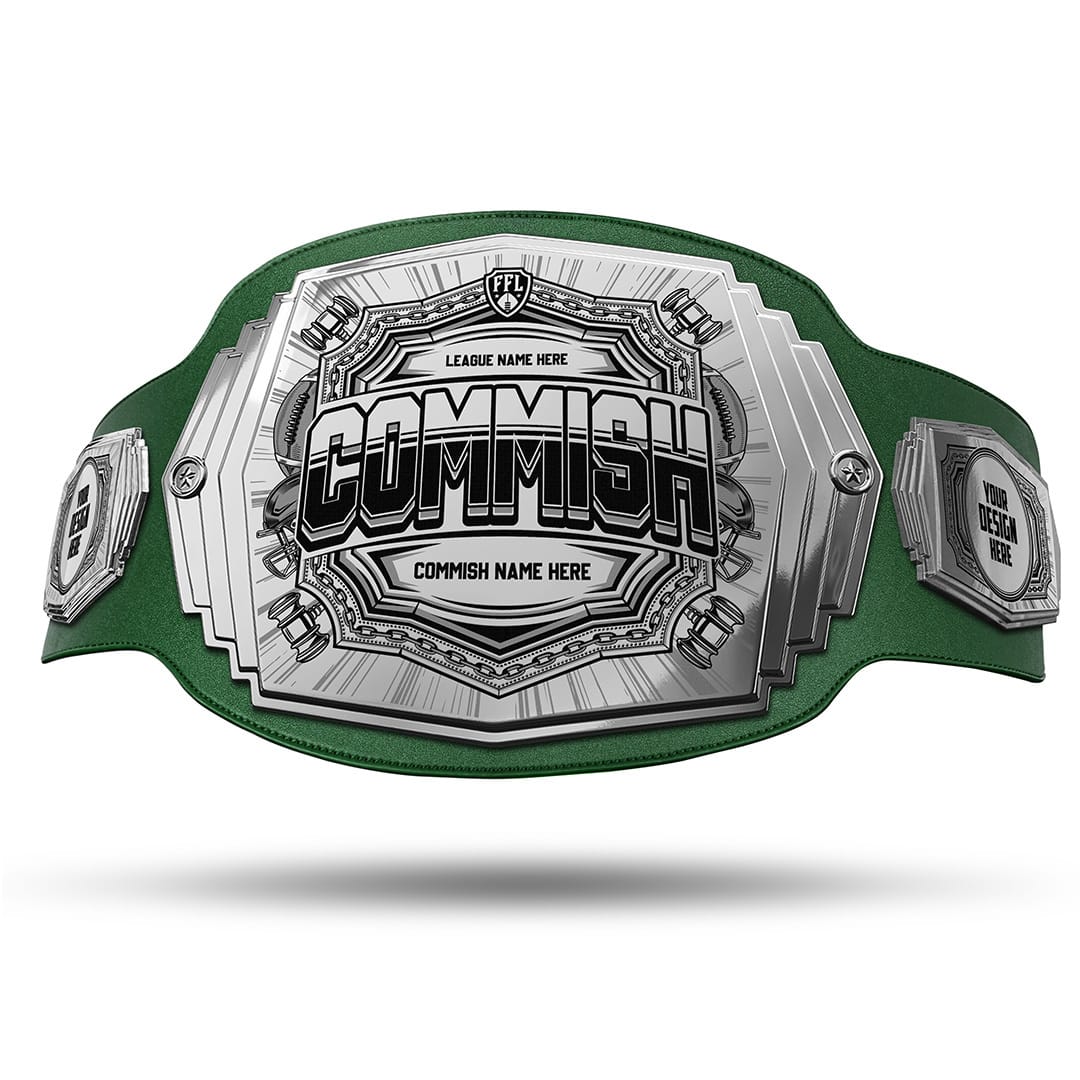 Commish 6lb Fantasy Football Custom Championship Belt - Image 15