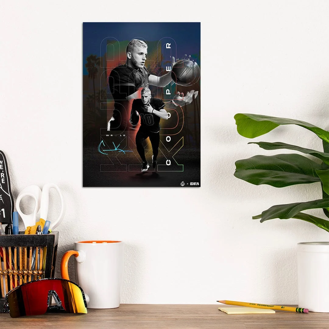 Cooper Kupp Catch Colors - Metal Wall Art - Image 8