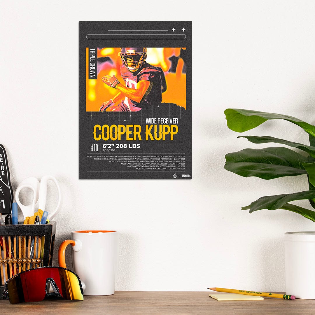 Cooper Kupp Triple Crown - Metal Wall Art - Image 7