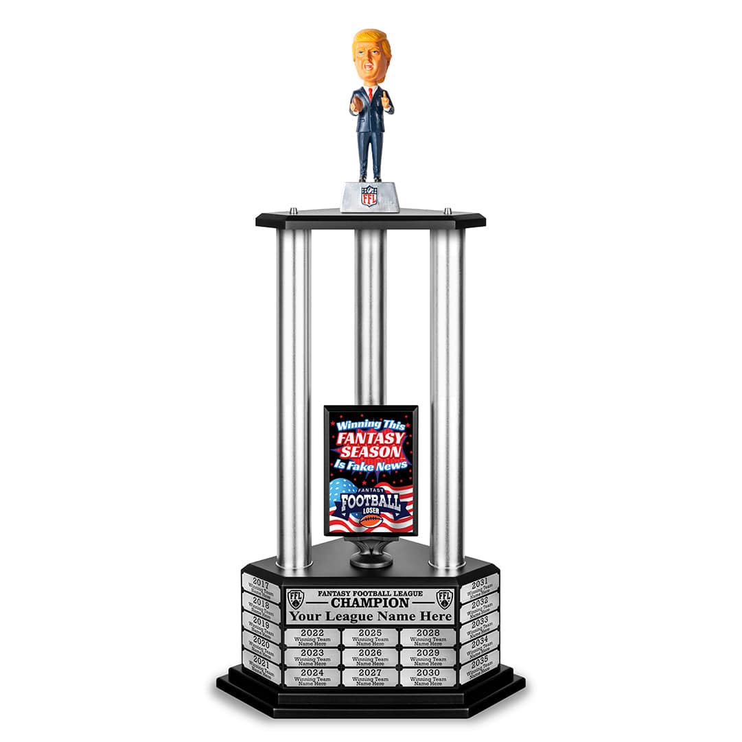 26"-36" El Presidente Perpetual Fantasy Football Trophy - Image 26