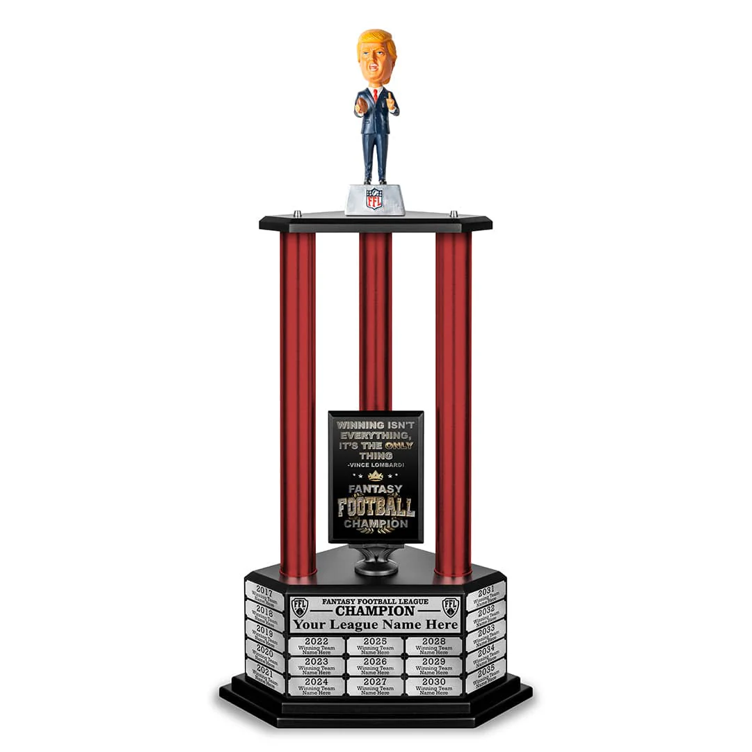 26"-36" El Presidente Perpetual Fantasy Football Trophy - Image 31