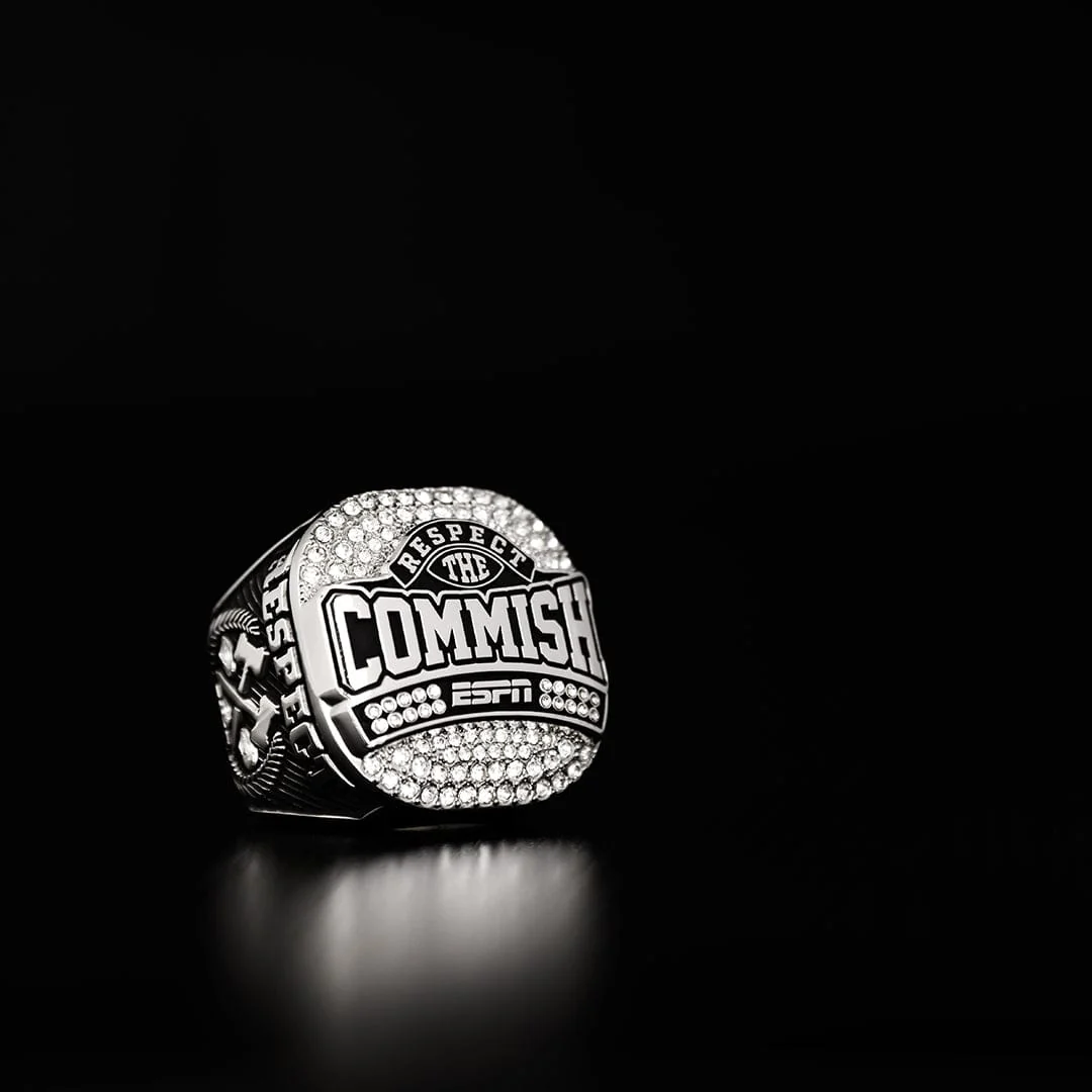 ESPN Respect the Commish Championship Ring - Image 8