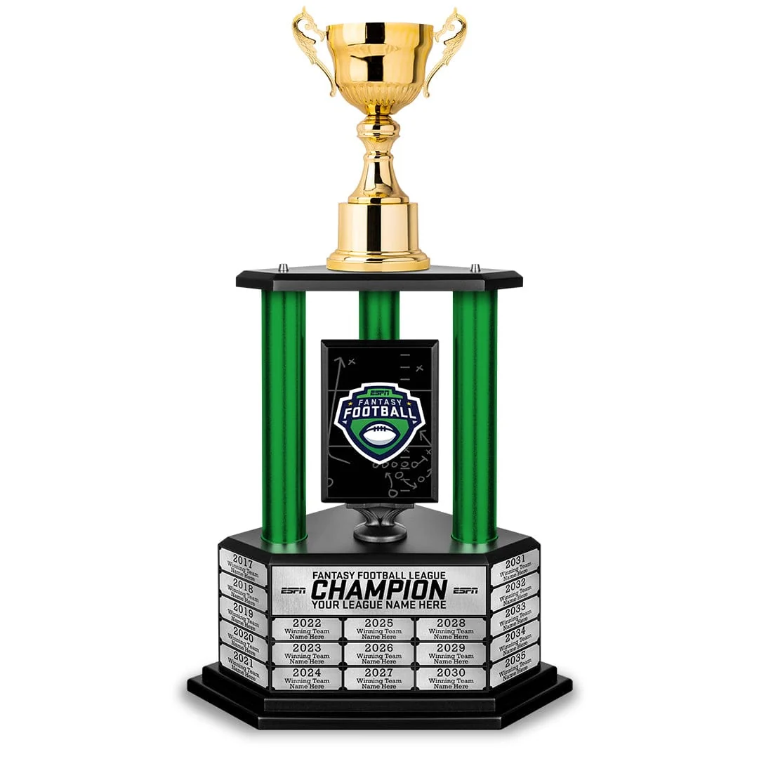 Perpetual ESPN Fantasy Football Championship Trophy - Image 15