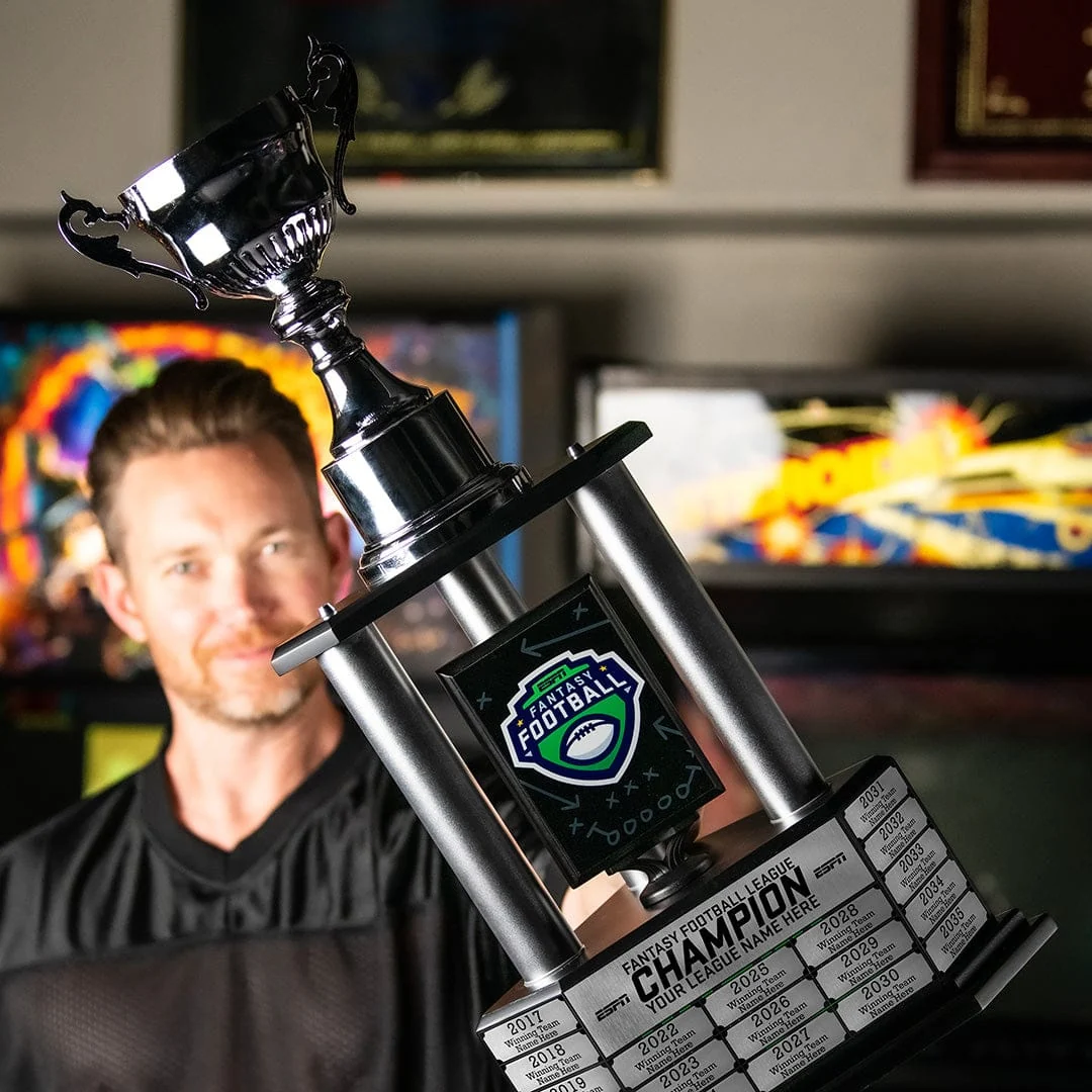 Perpetual ESPN Fantasy Football Championship Trophy - Image 5