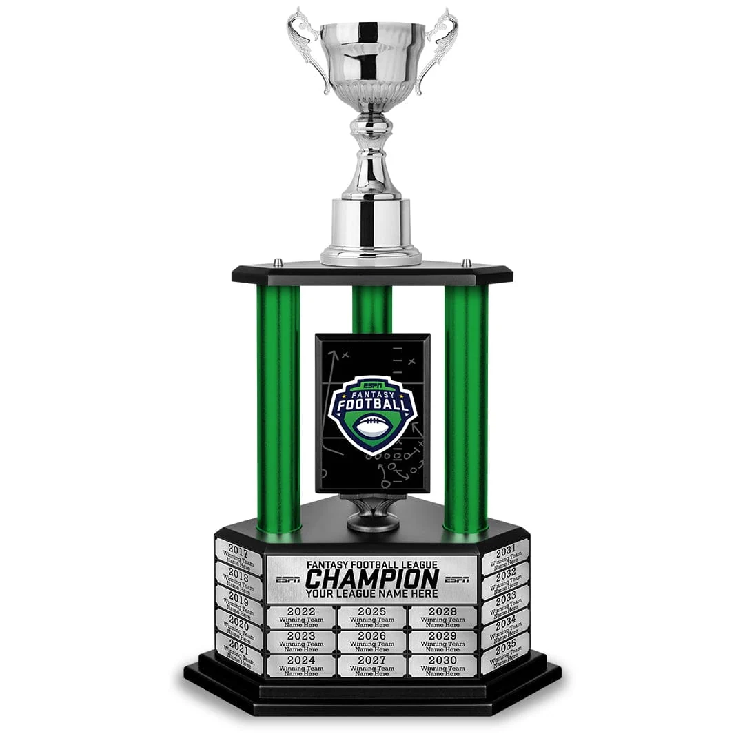 Perpetual ESPN Fantasy Football Championship Trophy - Image 7