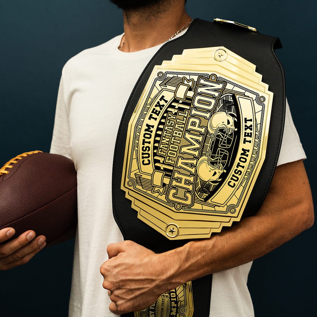 Fantasy Football 6lb Custom Championship Belt - Image 2