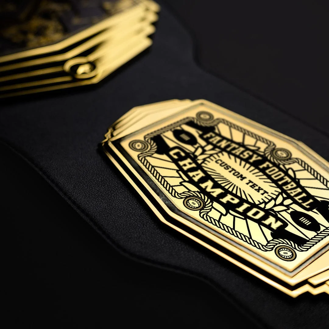 Fantasy Football 6lb Custom Championship Belt - Image 5