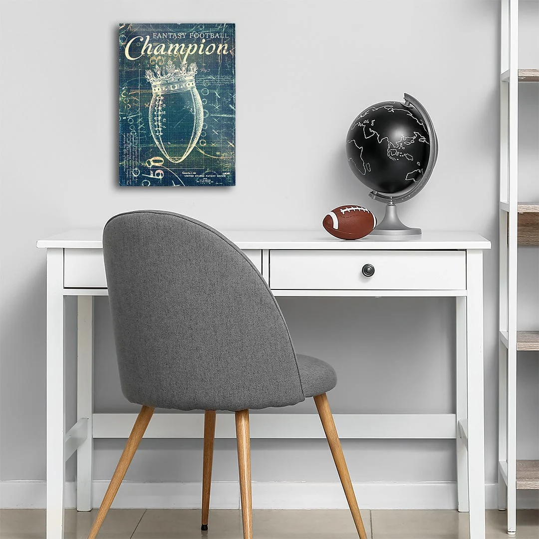 Fantasy Football Patent Blueprint - Metal Wall Art - Image 5