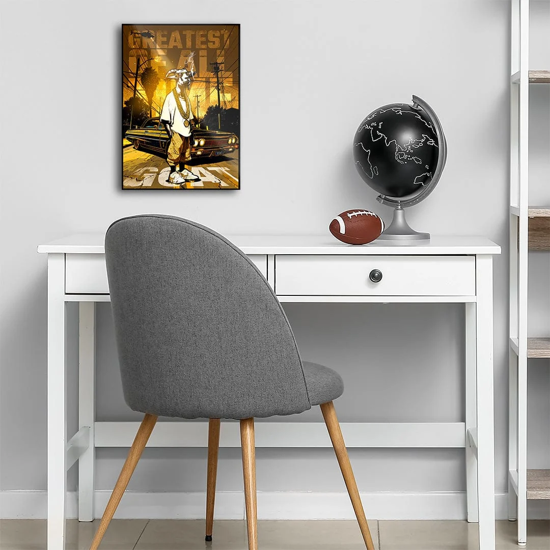 GOAT King - Metal Wall Art - Image 4