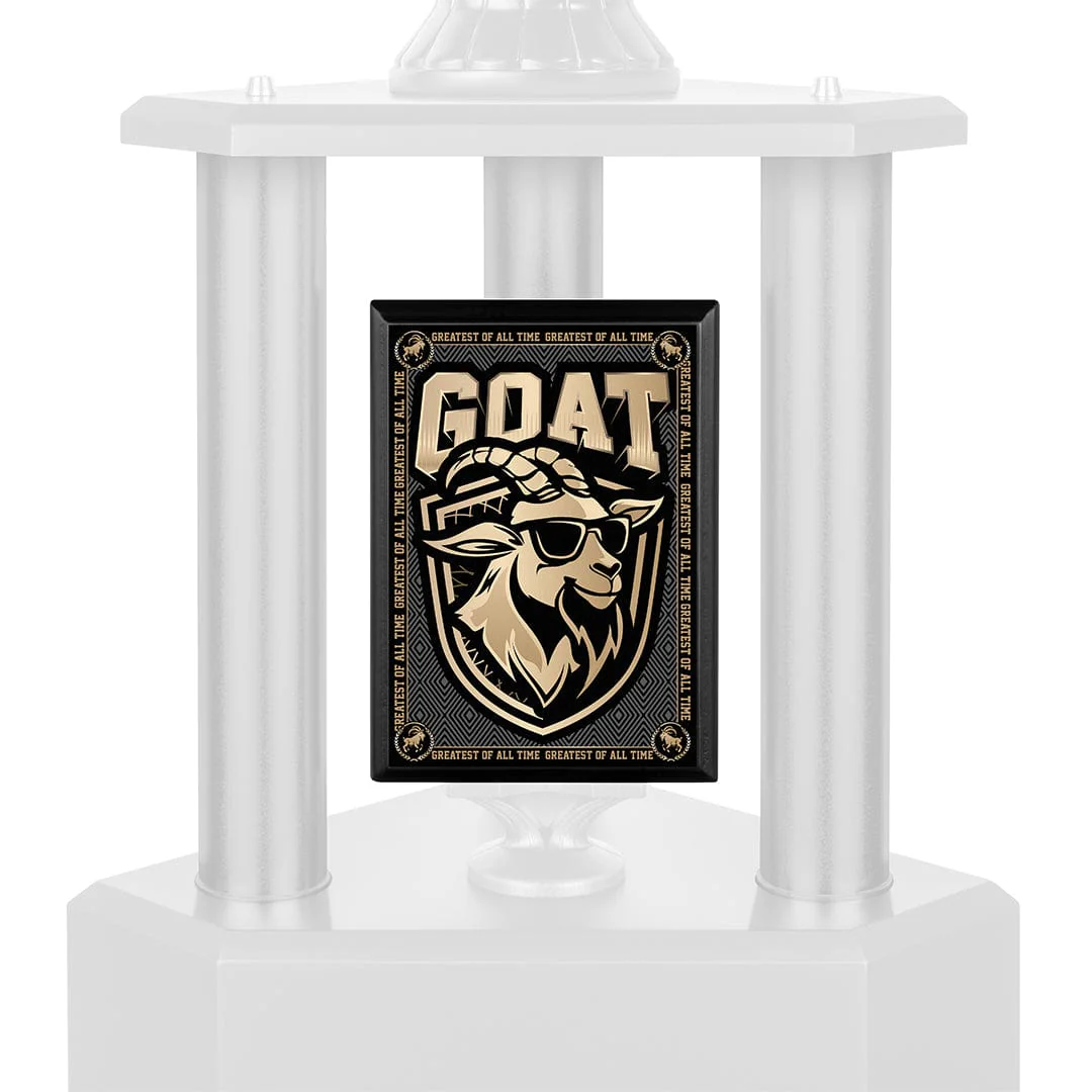 GOAT Plaque