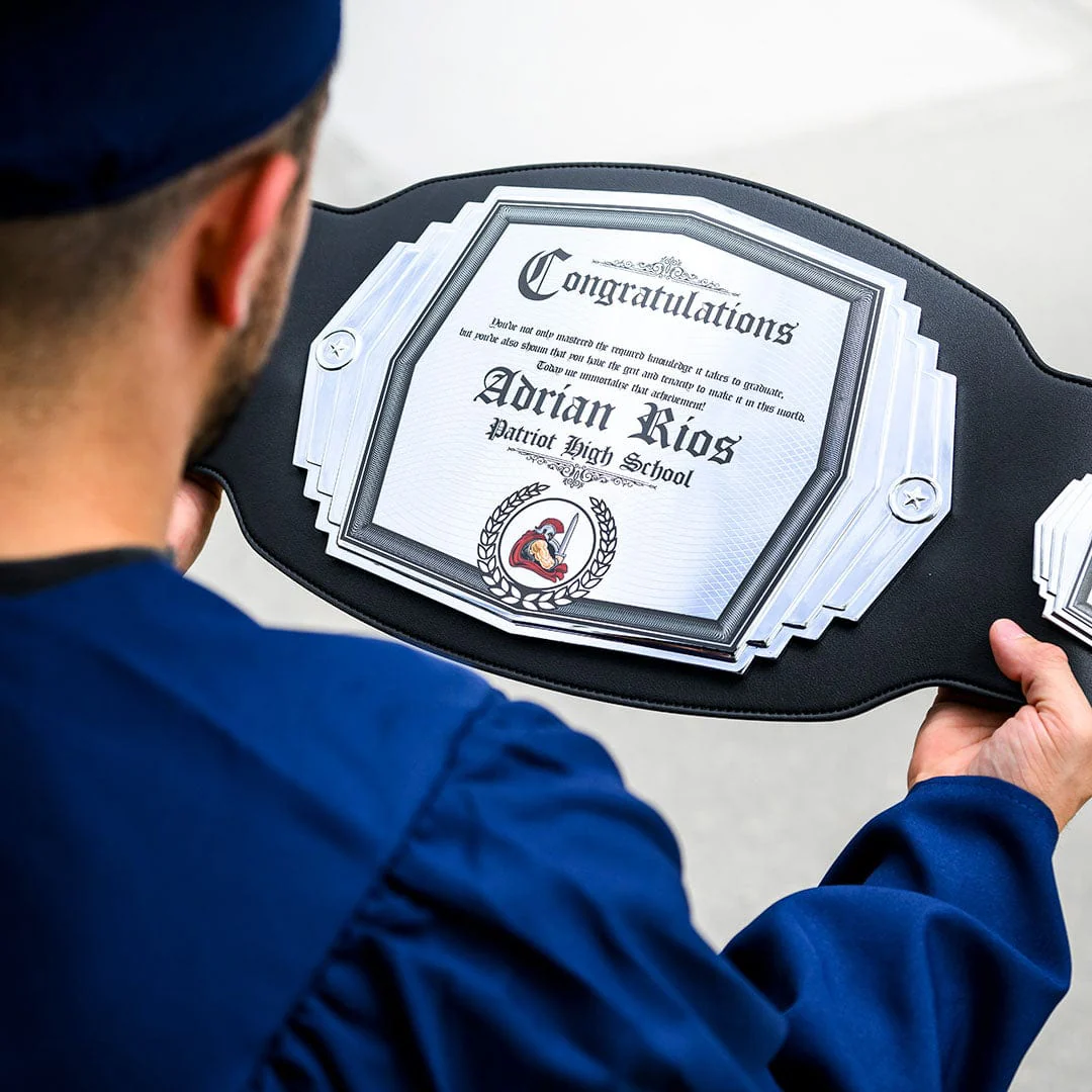 Graduation 6lb Custom Championship Belt - Image 4