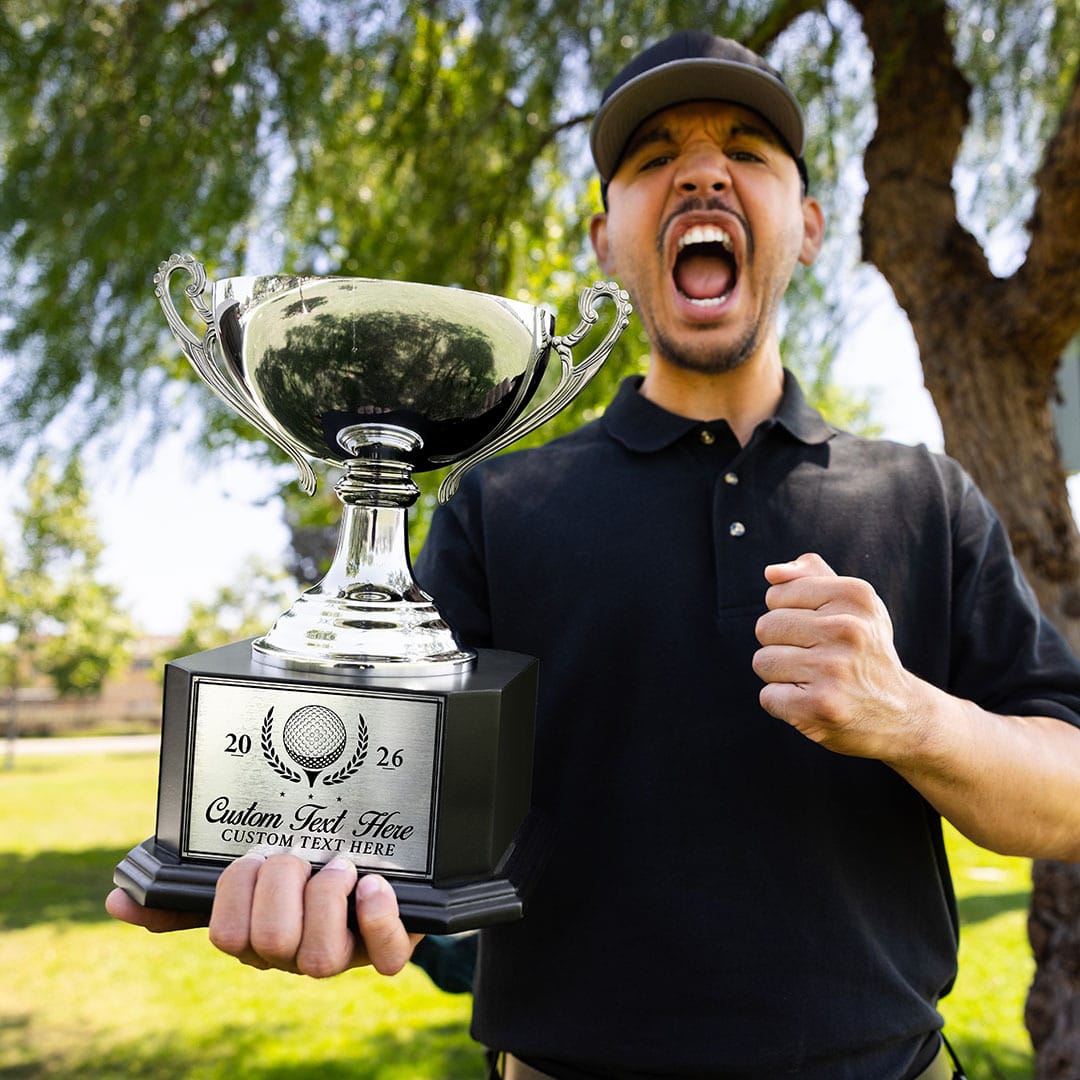 14.5" Grand Champion Golf Trophy - Image 2