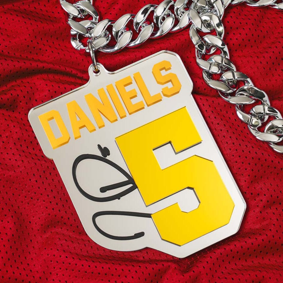 Jayden Daniels Signature Chromatic Chain - Image 2