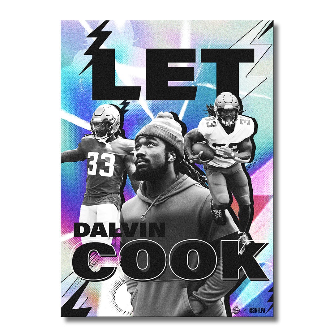 Let Dalvin Cook - Metal Wall Art