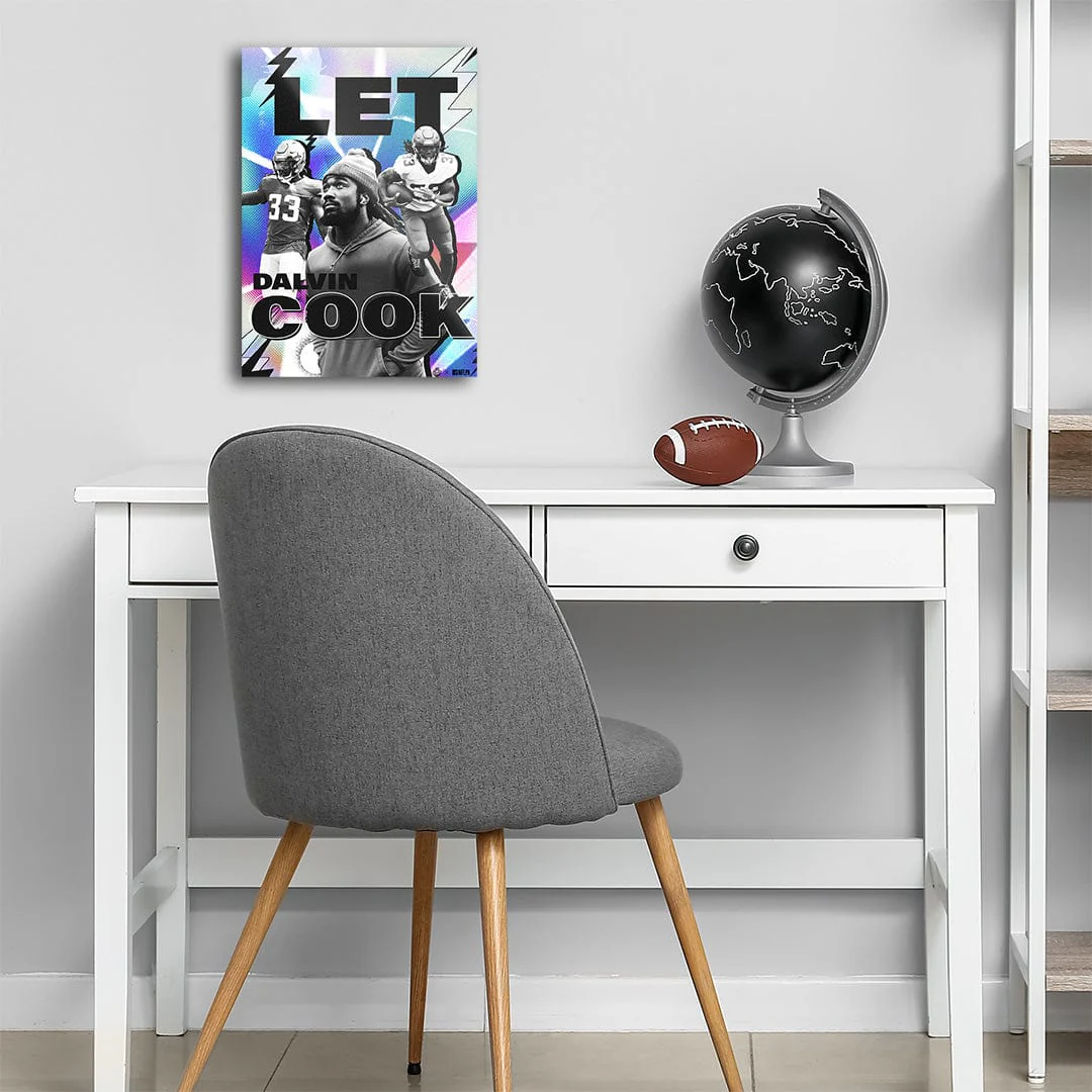 Let Dalvin Cook - Metal Wall Art - Image 5