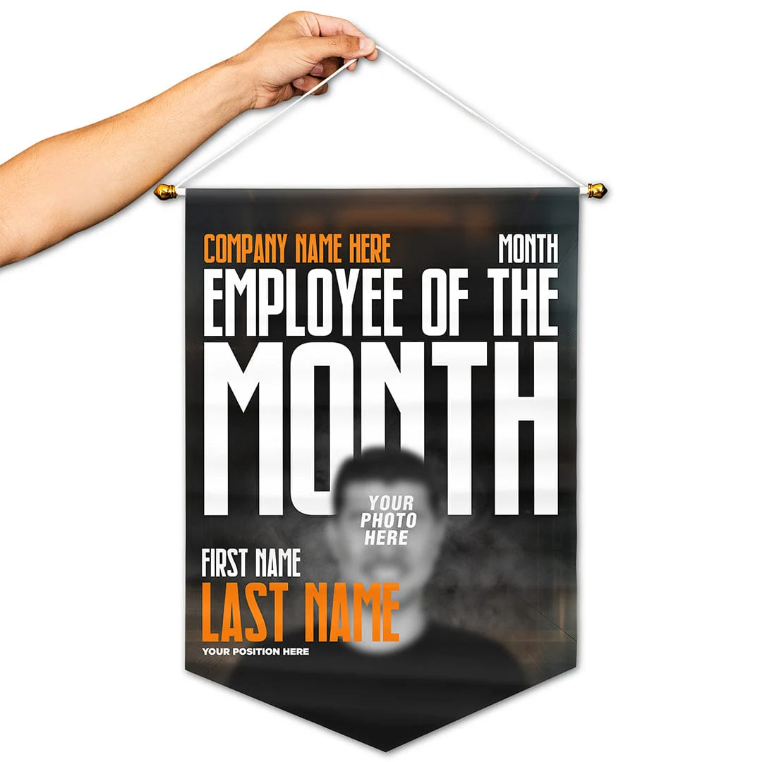 Modern Employee Of the Month Banner